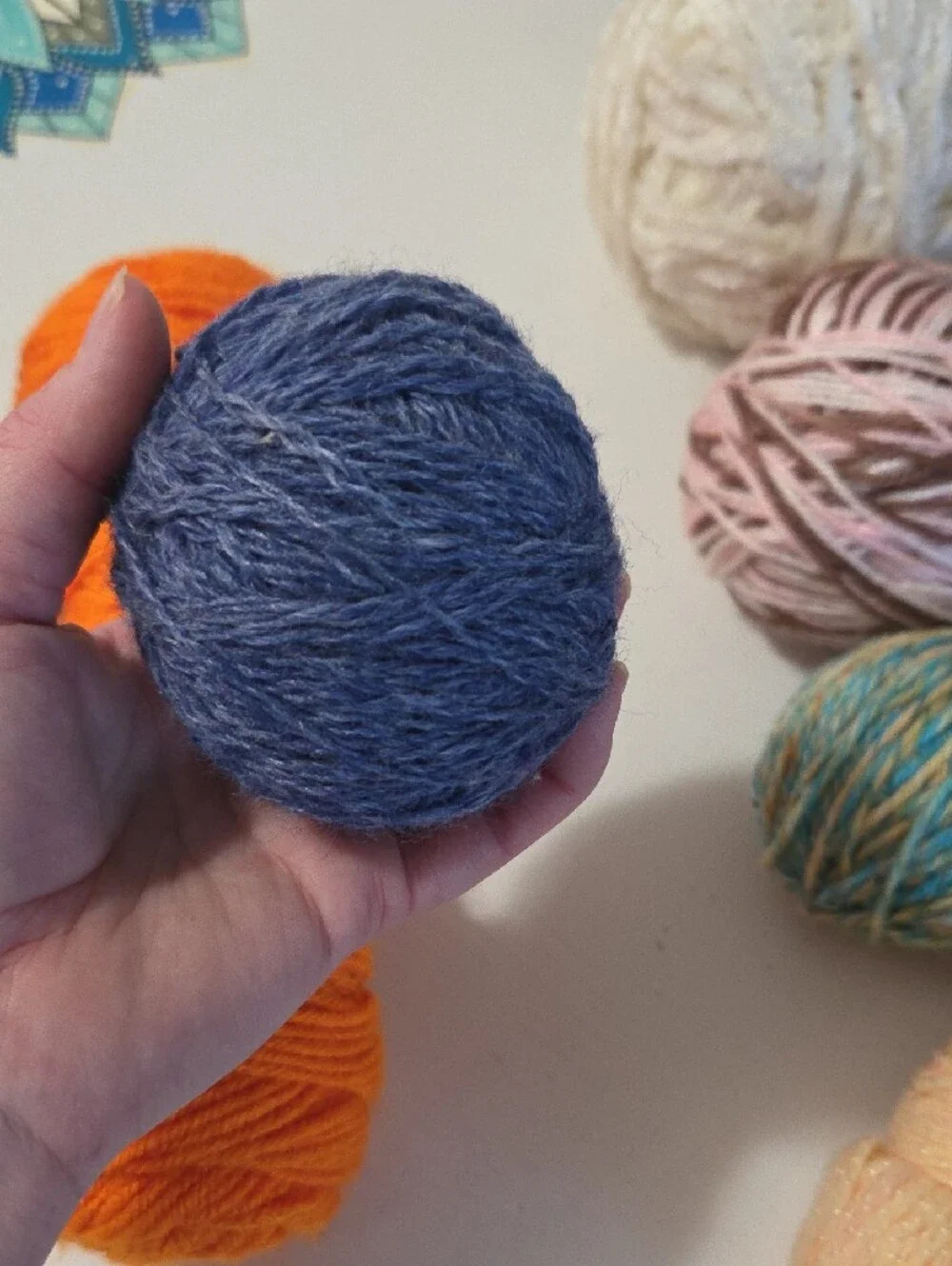 12 Assorted Multicolor Yarn Balls